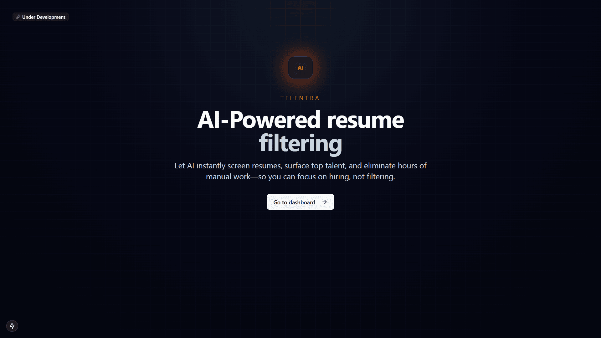 Telentra project screenshot